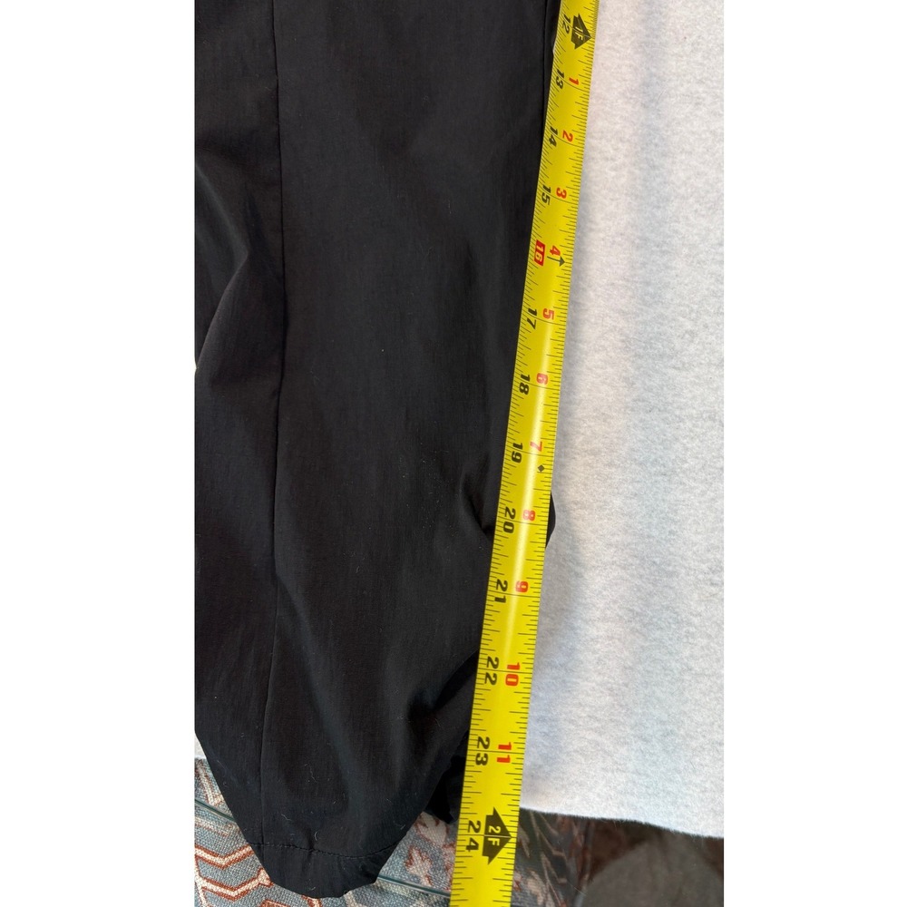 Torrid Happy Camper Black Nylon Ruched Jogger Pants Size 1 40755068 - Picture 8 of 8